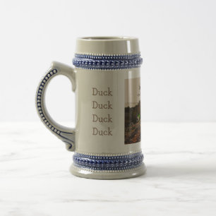 Duck Duck vintage Bierglas