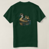 Duck Dynasty mama duck T-Shirt (Design Rückseite)