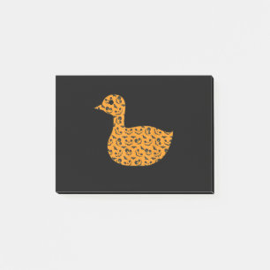 Duck Easy Halloween Outfit Mallard Dipper Lazy Post-it Klebezettel
