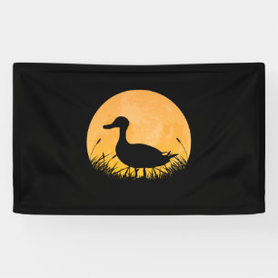 Duck Easy Halloween Outfit Mallard Dipper Moon Banner