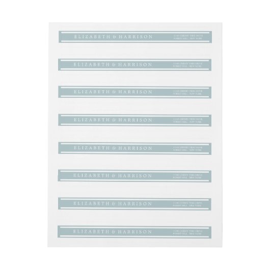 Duck Egg Blue Moderne Hochzeit (Bogen)