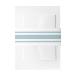 Duck Egg Blue Moderne Hochzeit Einladungsbanderole