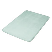 Duck Egg Blue Solid Color Badematte (Schrägansicht)