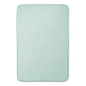 Duck Egg Blue Solid Color Badematte (Vorderseite Vertikal)