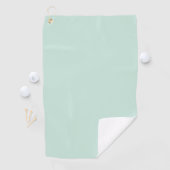 Duck Egg Blue Solid Color Golfhandtuch (Insitu)