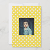 Duck Face Birthday Party Foto Einladung (Rückseite)