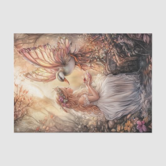Duck Fairy Seidenpapier (Vorderseite)