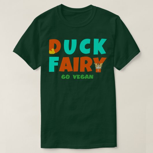 DUCK FAIRY vegan T-Shirt (Design vorne)