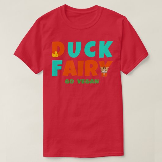 DUCK FAIRY vegan T-Shirt (Design vorne)
