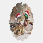 Duck Family Ornament Card (Rechts)