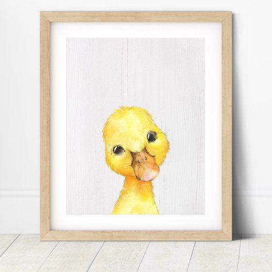 Duck Farm Kinderzimmer Art Print Poster