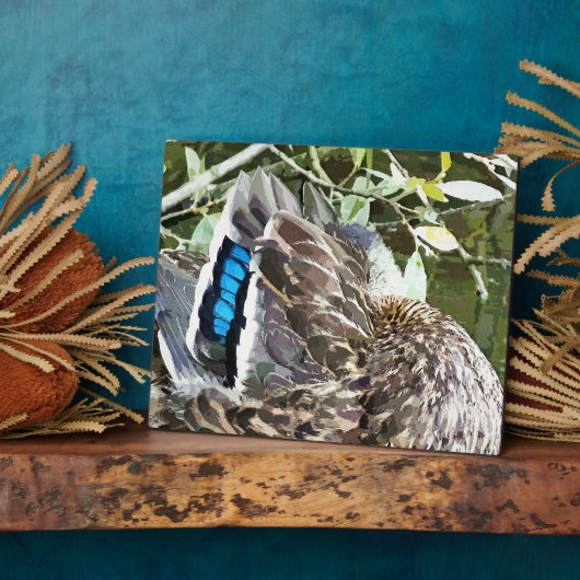 DUCK FEATHERS FOTOPLATTE (Seite)