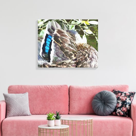 DUCK FEATHERS LEINWANDDRUCK (Insitu (Wohnzimmer))