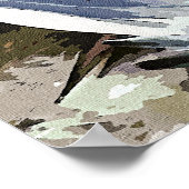 DUCK FEATHERS POSTER (Ecke)