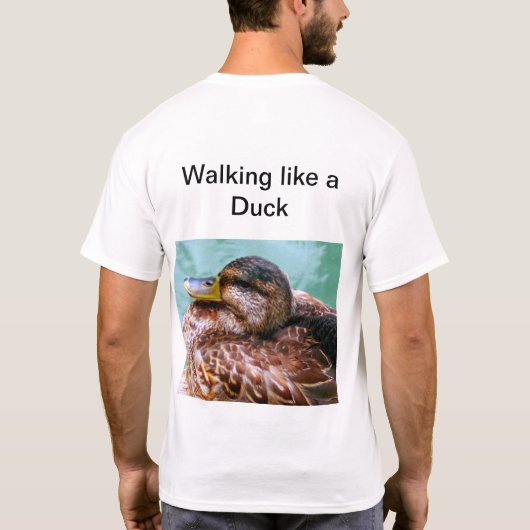 Duck Feet T - Shirt (Rückseite)