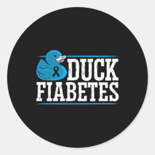 Duck Fiabetes Diabetes Awareness Montag Insulin Pa Runder Aufkleber