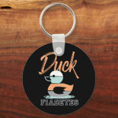 Duck Fiabetes Schlüsselanhänger (Vorderseite)