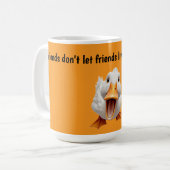 Duck Friends Kaffeetasse (Vorderseite Links)
