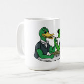 Duck & Frog Kaffeetasse (Vorderseite Links)