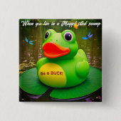 Duck Frog Swamp Button (Vorderseite)