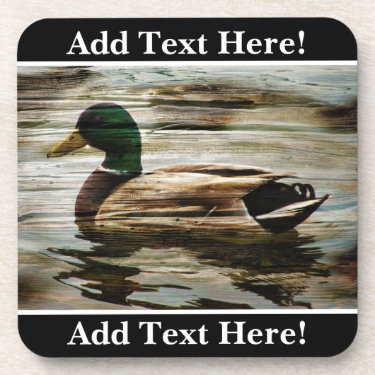 Duck Getränkeuntersetzer (Vorderseite)