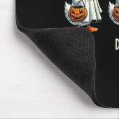 Duck Ghost Pun Trunk oder Leckerei Trick oder Tret Mousepad (Ecke)