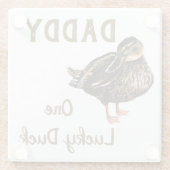 Duck Glass Untersetzer (Rückseite)