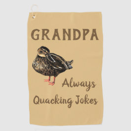 Duck Golf Handtuch