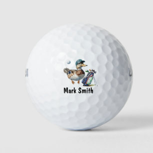 Duck Golfer Golfball