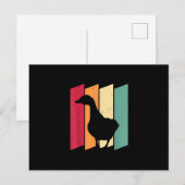 Duck Goose Bauer Gift Ankündigungspostkarte (Vorne/Hinten)