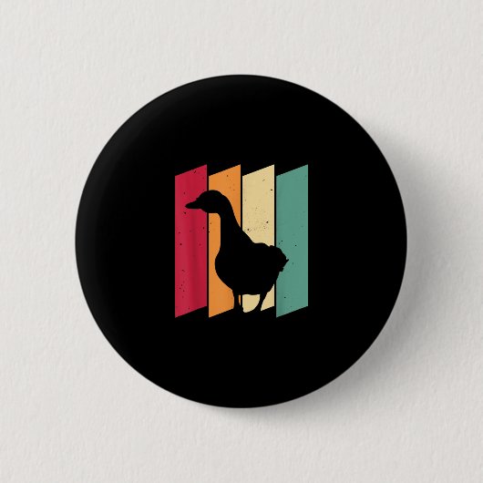 Duck Goose Bauer Gift Button (Vorderseite)