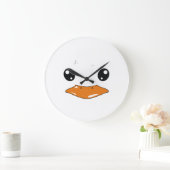 Duck Große Wanduhr (Zuhause)