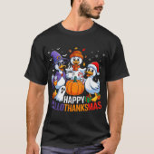 Duck Halloween Erntedank Weihnachtsgeschenk T-Shirt (Vorderseite)