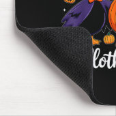 Duck Halloween Thanksgiving Christmas Happy Hallot Mousepad (Ecke)