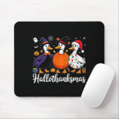 Duck Halloween Thanksgiving Christmas Happy Hallot Mousepad (Mit Mouse)