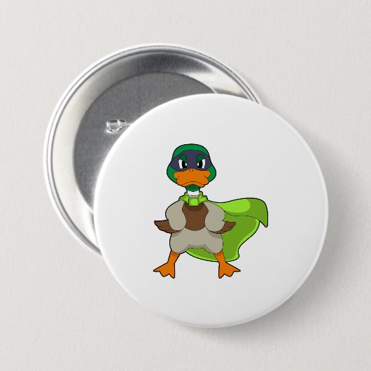 Duck Hero Cape Button (Vorne & Hinten)