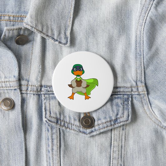 Duck Hero Cape Button (Beispiel)