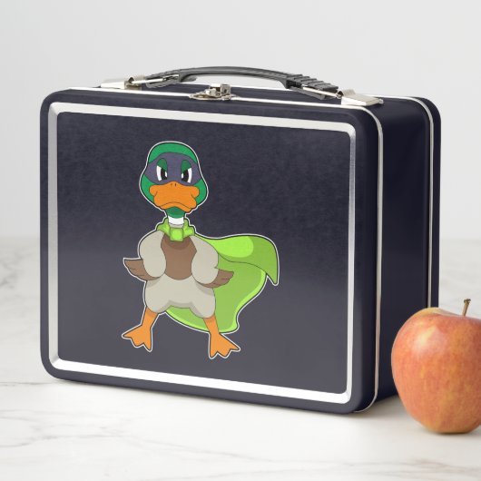 Duck Hero Cape Metall Brotdose (Beispiel)