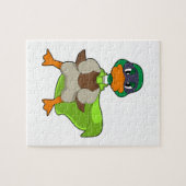 Duck Hero Cape Puzzle (Horizontal)