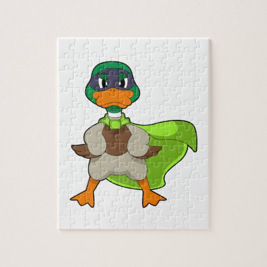 Duck Hero Cape Puzzle (Vertikal)