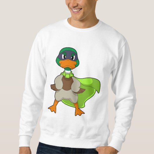 Duck Hero Cape Sweatshirt (Vorderseite)