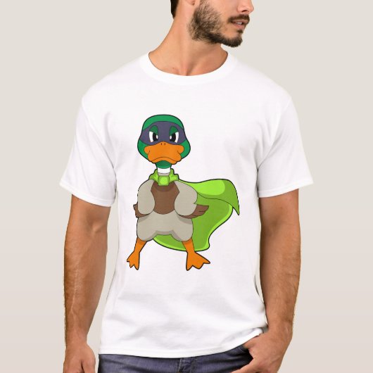 Duck Hero Cape T-Shirt (Vorderseite)