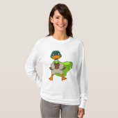 Duck Hero Cape T-Shirt (Vorne ganz)