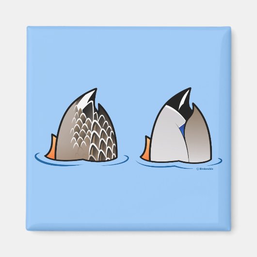 Duck Hinterns Magnet (Vorne)