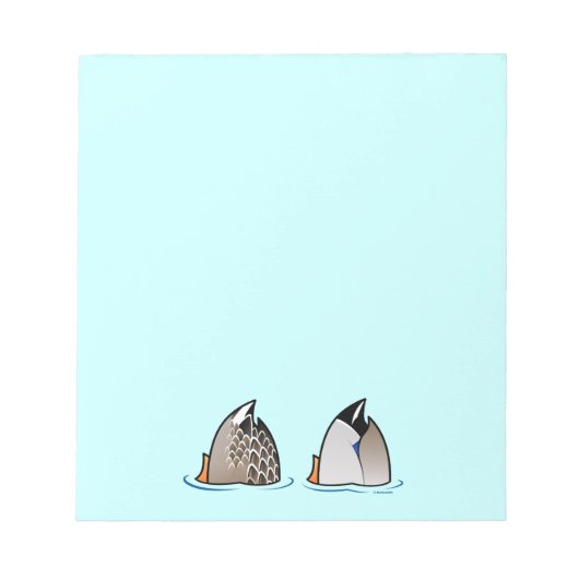 Duck Hinterns Notizblock (Vorderseite)