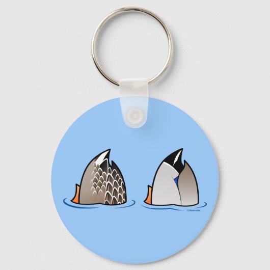 Duck Hinterns Schlüsselanhänger (Vorderseite)