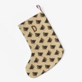 Duck Holiday Strumpf Kleiner Weihnachtsstrumpf (Rückseite (Hängend))