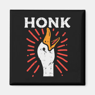 Duck Honk Funny Quack Goose Chicken Meme Men Damen Magnet