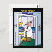 ‚Duck Hook‘ Postkarte (Vorne/Hinten)