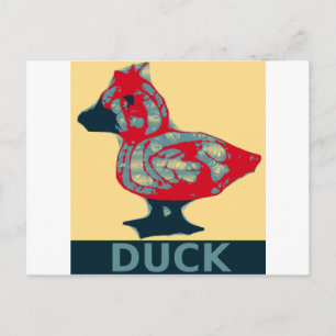 Duck Hope Postkarte